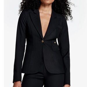 SMYTHE Classic Duchess Blazer Black 12 New‎ With Tags